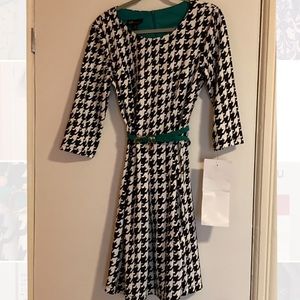 AGB Black and White Dress- NWT Size 10